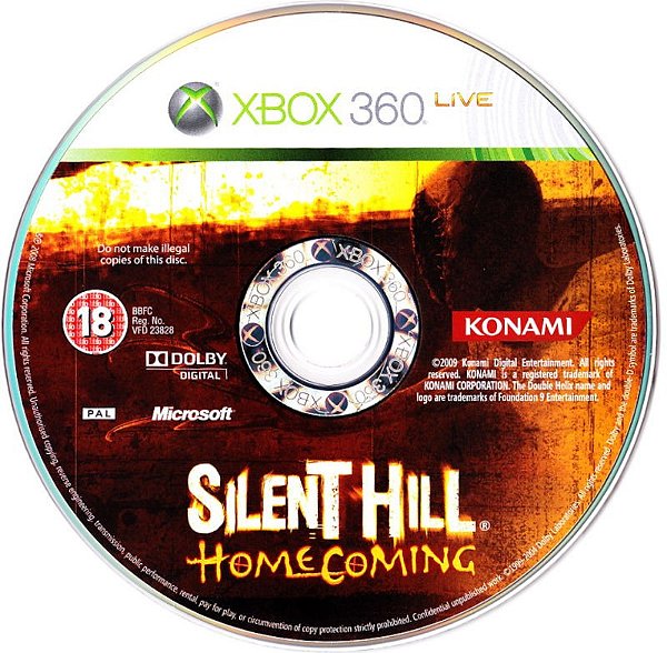 Silent Hill : Homecoming (SEM CAPA) - Xbox 360 - Game X