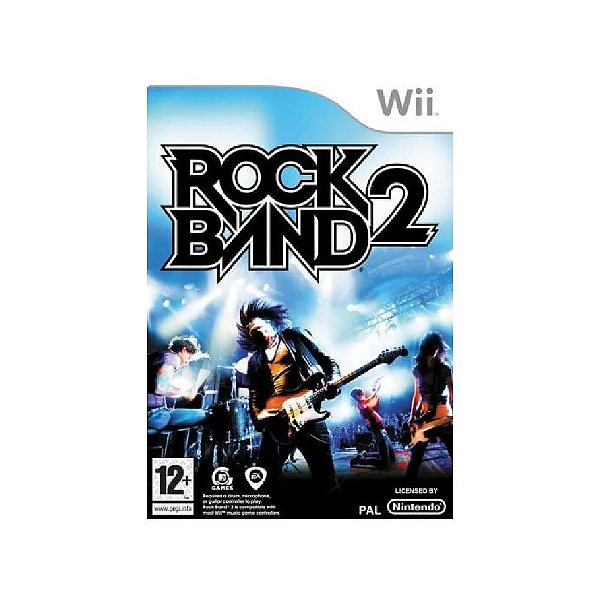 RockBand 2 Seminovo – Wii
