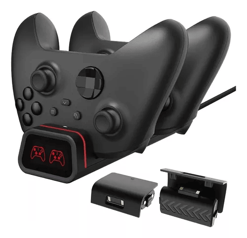 Dobe Charging Dock Pack 2 baterias - Com visor de Led