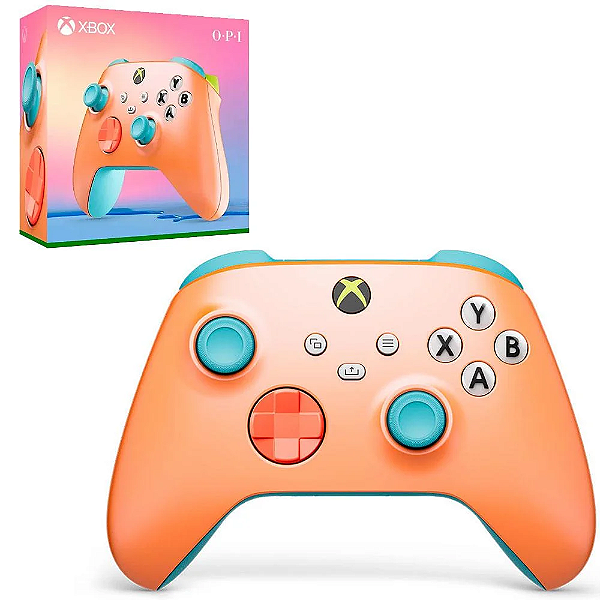 Controle Xbox Edição Especial Sunkissed Vibes Opi Sem Fio