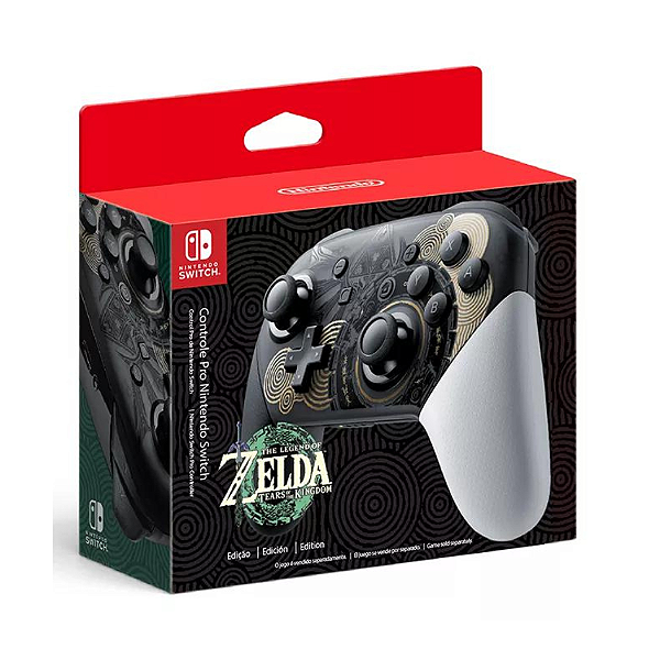 Controle Pro Controller Edição Zelda - Nintendo Switch