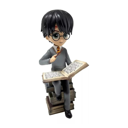 Boneco Plastoy Chibi Harry Potter Pilha Livro