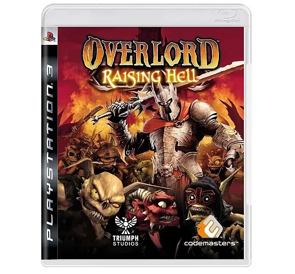 OverLord Raising Hell ps3 semi novo
