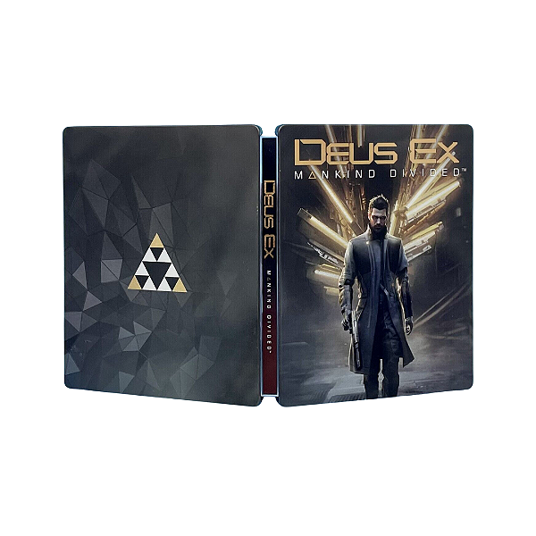 Deus Ex Mankind Divided Seminovo Steel Book – PS4