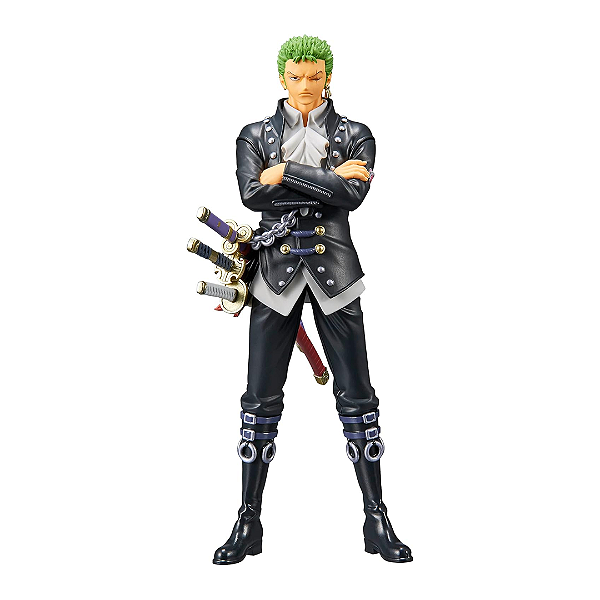 Figure One Piece - Roronoa Zoro - Filme Gold - Bandai Banpresto