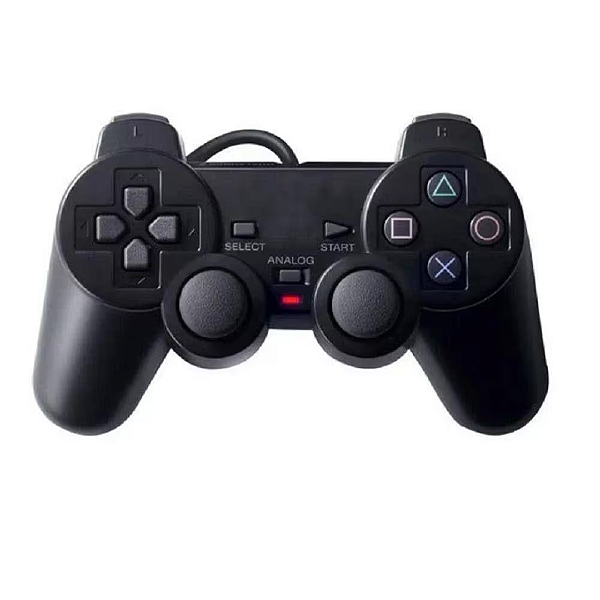 Controle para PlayStation 2 – Modelo Compatível (Não Oficial)
