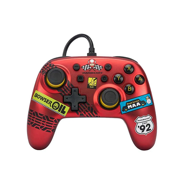 Rexel Controle vermelho Mario Kart Nano para Nintendo Switch