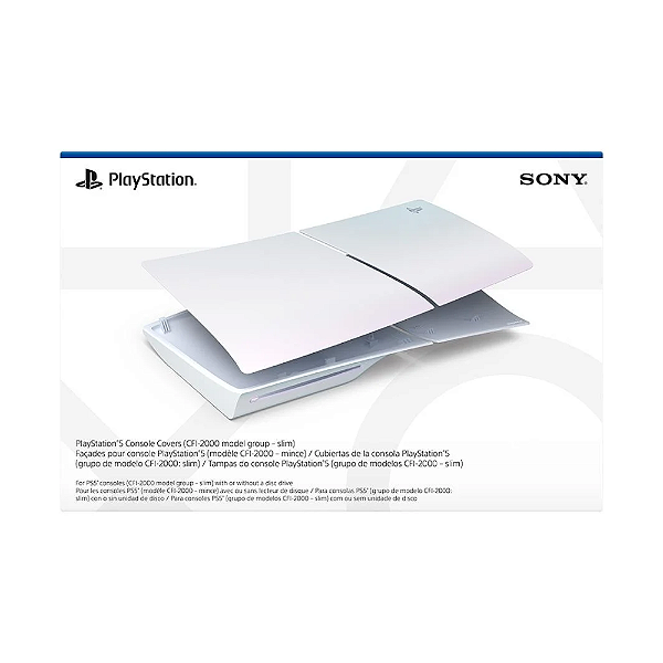 Tampas do console PlayStation®5 Slim Chroma Pearl - PS5