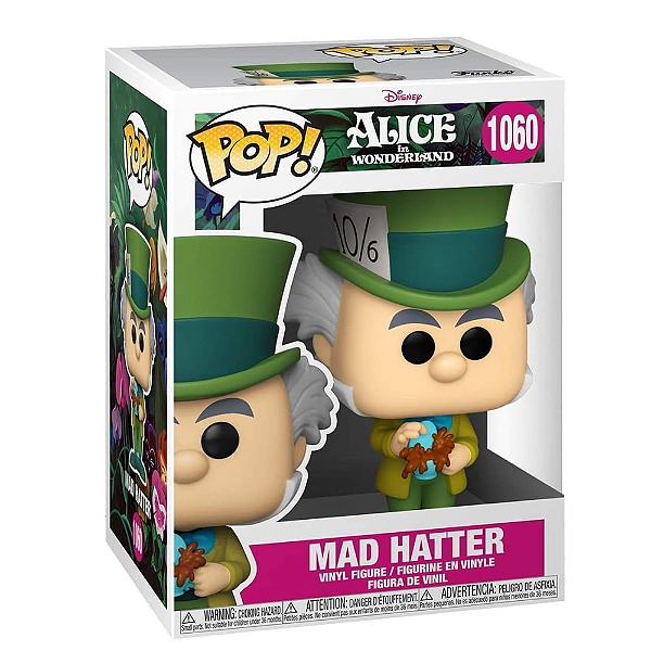 Funko Pop 1060 Mad Hatter Alice In Wonderland