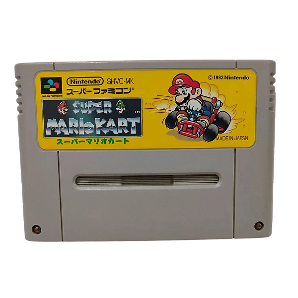 Super Mario Kart - Super Famicom cartucho Original