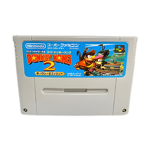 Super Donkey Kong 2: Dixie & Diddy - Super Famicom cartucho Original