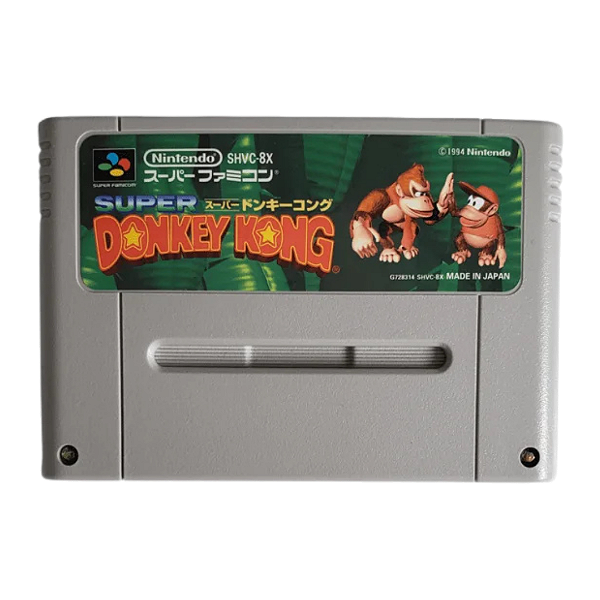 Donkey Kong Country - Super Famicom cartucho Original