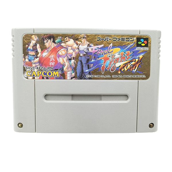 Final Fight Tough -Super Famicom cartucho Original