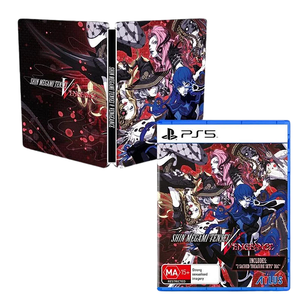 Shin Megami Tensei V: Vengeance – Steelbook Edition (PS5) Seminovo