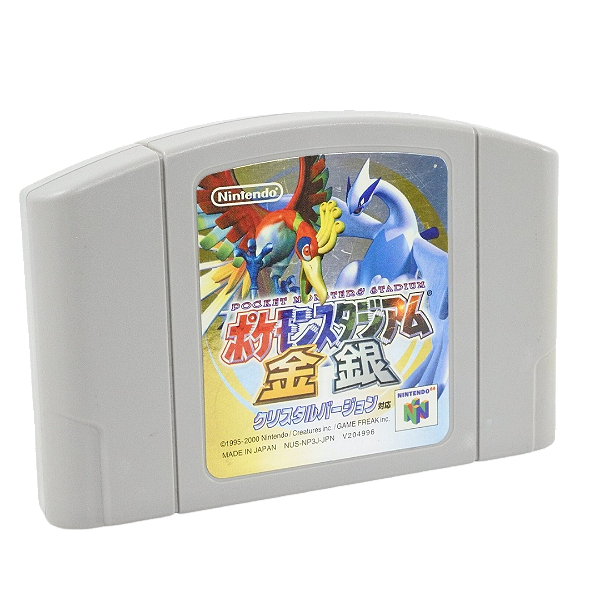 Pokémon Stadium 2 (Gold & Silver) – Nintendo 64 (N64) Cartucho Original