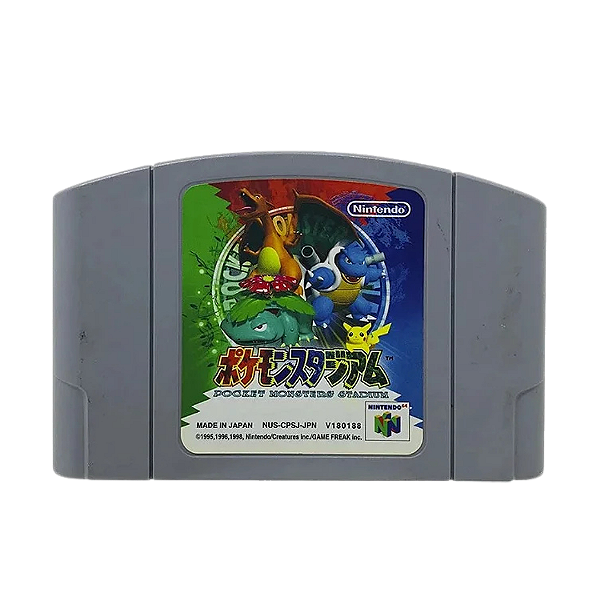 Pokémon Stadium – Nintendo 64 (N64) cartucho Original