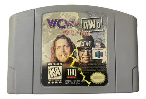 WCW vs. nWo: World Tour – Nintendo 64 (N64) cartucho Original