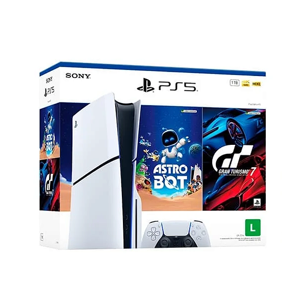 Console PS5 Slim Playstation 5 Slim 1TB Seminovo (SEM JOGOS)) - PS5