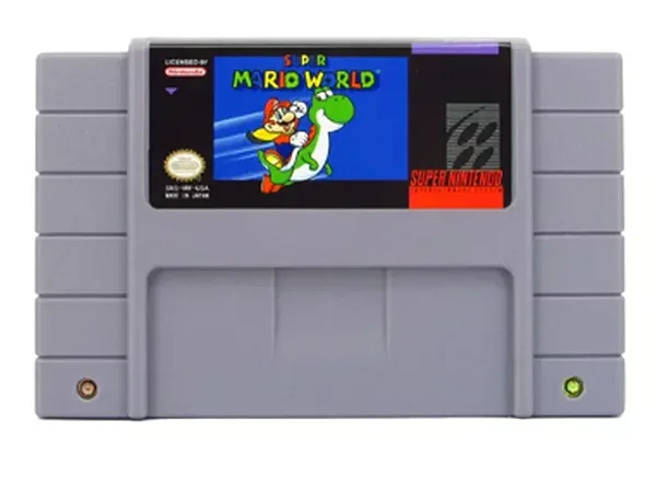 Super Mario World Cartucho Super Nintendo Seminovo