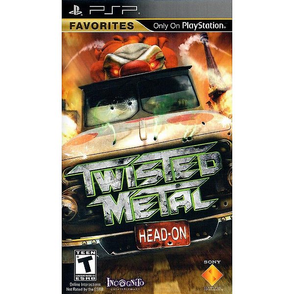 Twisted Metal Head-On - PSP Seminovo