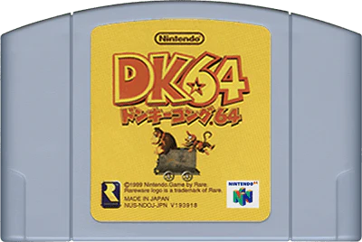 Donkey Kong 64- Cartucho Nintendo 64 Original Seminovo
