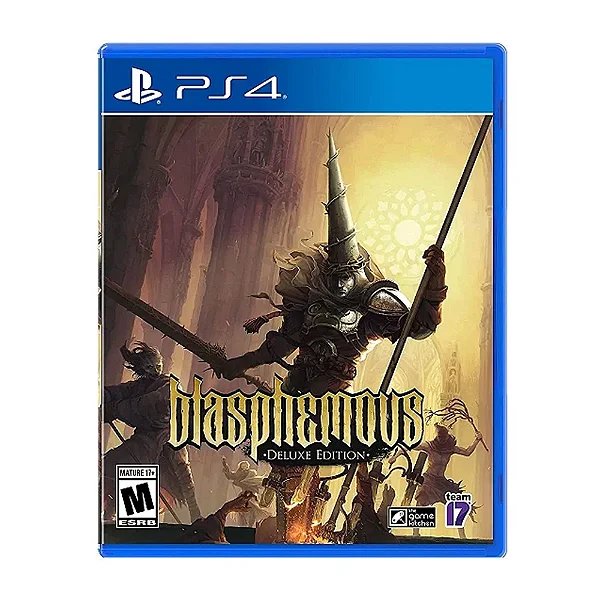 Jogo Blasphemous Deluxe Edition - PS4 Seminovo