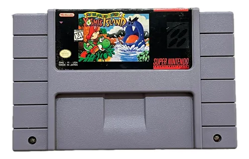 Super Mario World 2: Yoshi's Island – Super Nintendo Seminovo