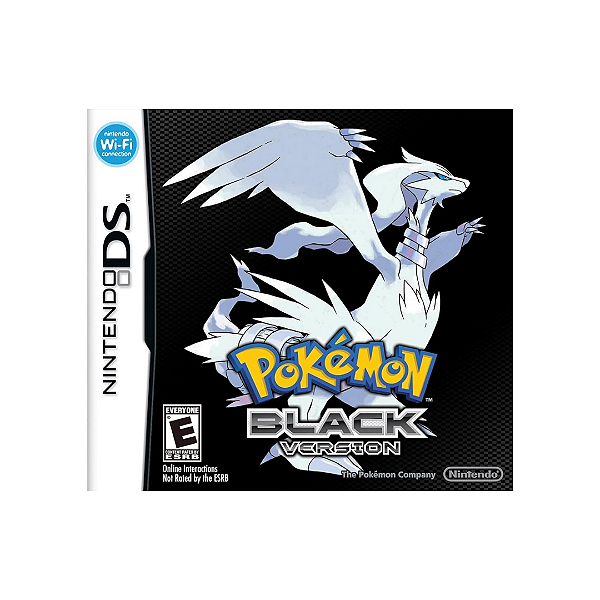 Pokémon Black Version Americano CIB Seminovo - DS