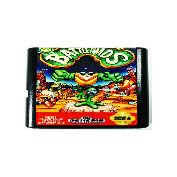 Battletoads – Cartucho Paralelo - Mega Drive