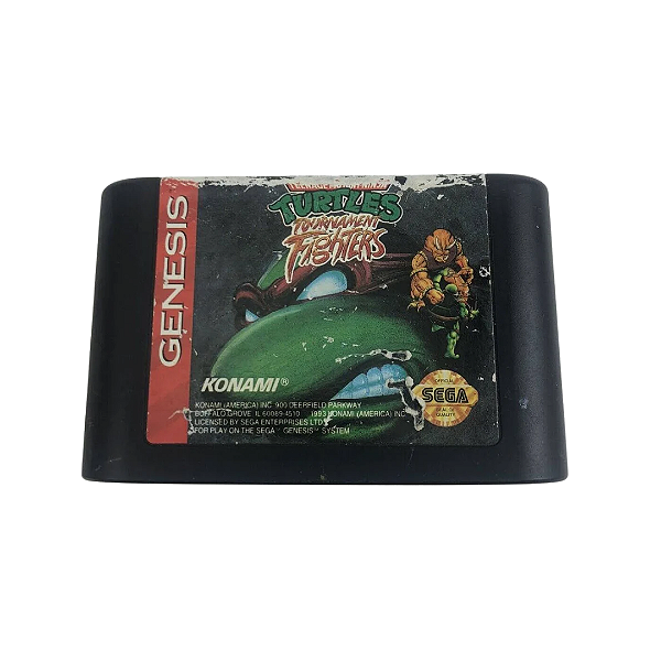Teenage Mutant Ninja Turtles: The Tournament Fighters – Cartucho Paralelo - Mega Drive