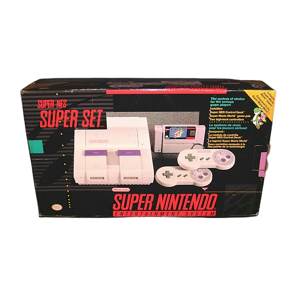 Super Nintendo Super Set Completo - Retro