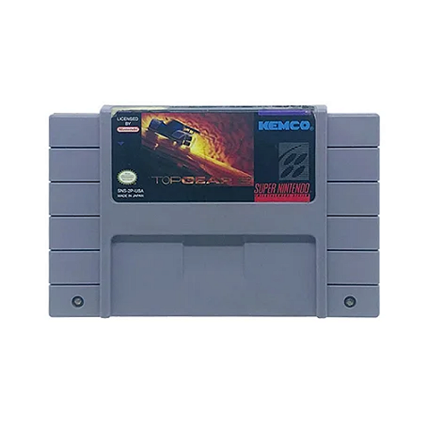 Top Gear 2 Seminovo Super Nintendo (Cartucho Paralelo)