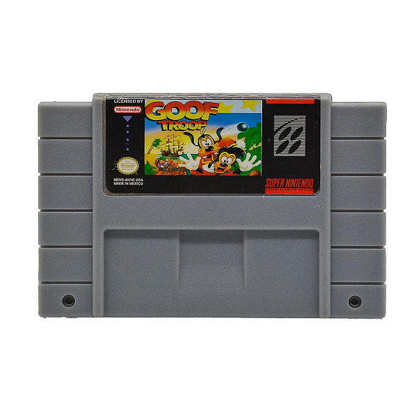 Goof Troop Seminovo Super Nintendo (Cartucho Paralelo)