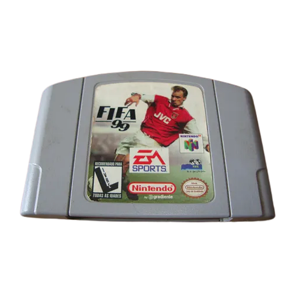 FIFA 99 Original Nintendo 64 – Cartucho Nacional – Seminovo – Testado