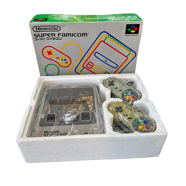 Console Super Famicon 2 Controles + Fonte Paralela
