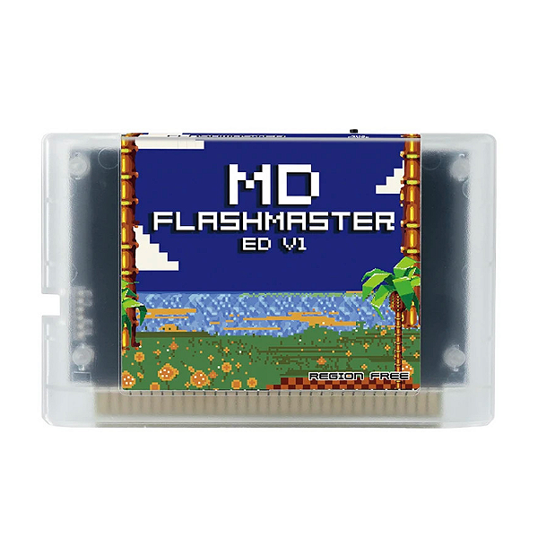 Mega EverDrive Transparente - Mega Drive