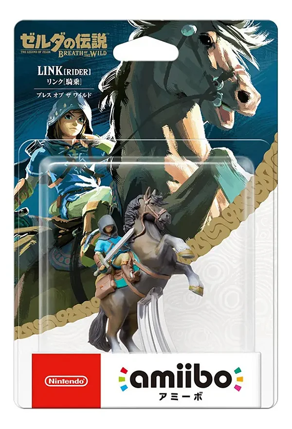 Nintendo Switch Amiibo Figure-legend Of Zelda Link Rider