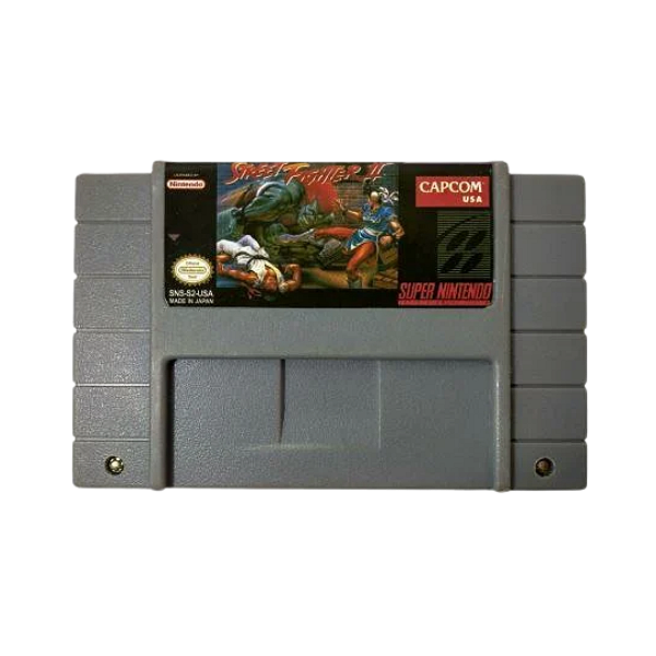 Street Figther II Seminovo Super Nintendo (Cartucho Paralelo)