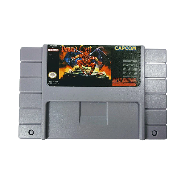 Demon's Crest Seminovo Super Nintendo (Cartucho Paralelo)