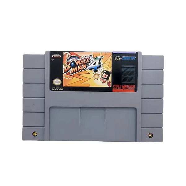 Super Bomberman 4 Seminovo Super Nintendo (Cartucho Paralelo)