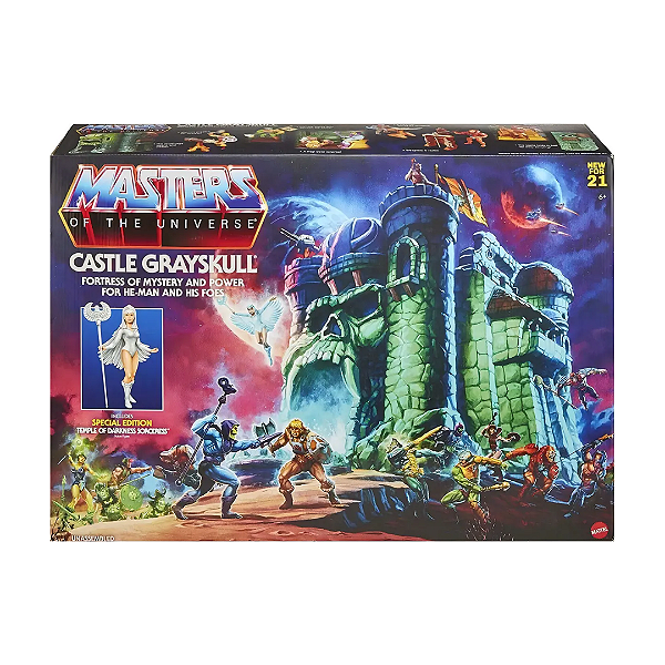 Action Figure Castelo Grayskull Masters of the Universe Mattel 46cm