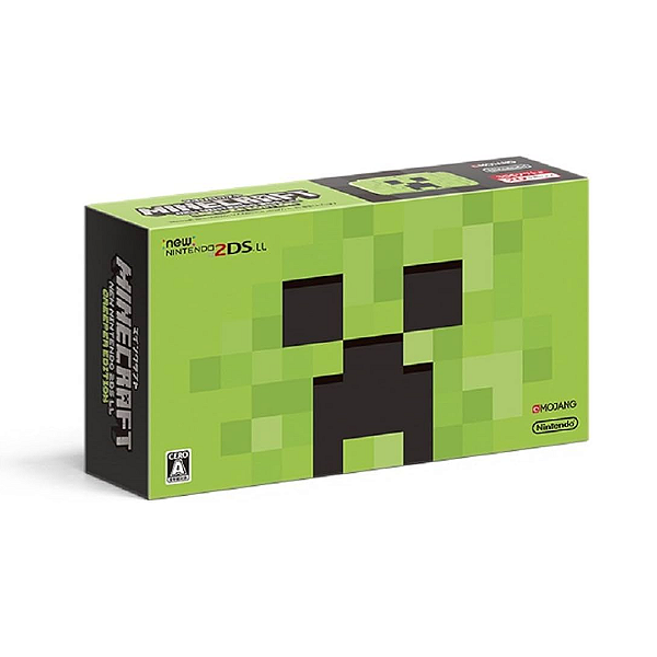 Nintendo New 2DS LL Minecraft Edition Completo na Caixa