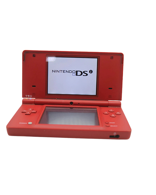 Console Nintendo DSI vermelho com caixa seminovo