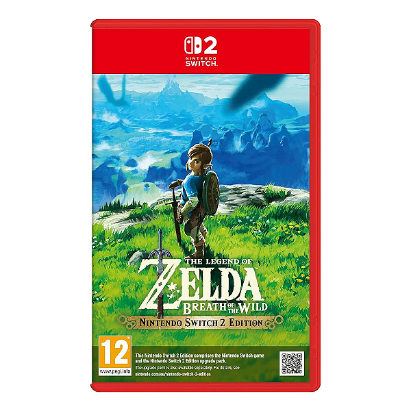 The Legend of Zelda: Breath of the Wild Seminovo – Nintendo Switch 2