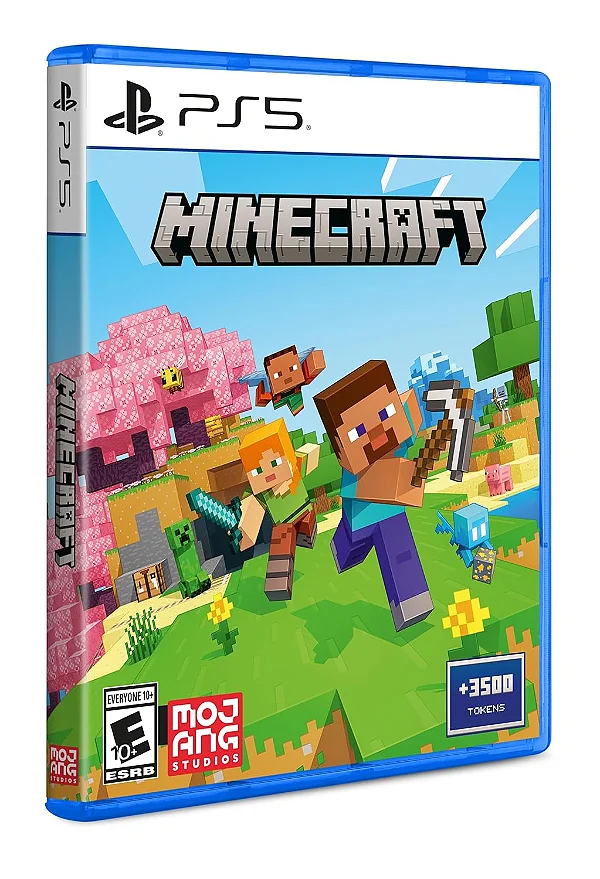 Minecraft PS5 Mídia Física Original Lacrado - PS5