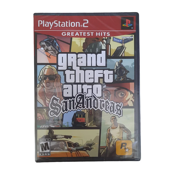 GTA San Andreas CIB Seminovo – Playstation 2 (Original)