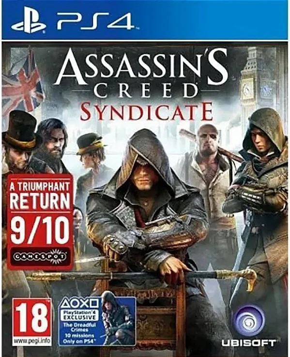 Assassins Creed Syndicate Seminovo sem capa – PS4