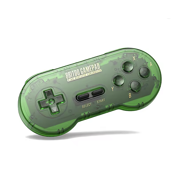 Controle 8BitDo Sem Fio para Super Nintendo SNES / Super Famicom SFC (Verde) - Retro