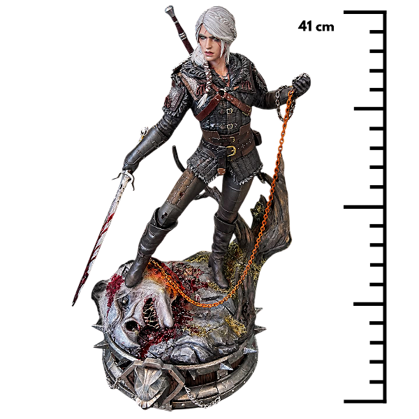 Estátua Ciri The Witcher 3 – Action Figure Colecionável