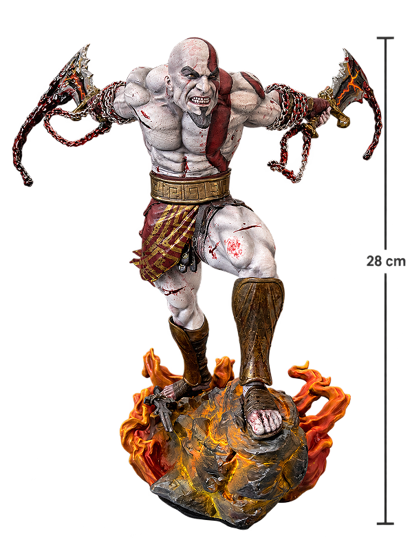 Estátua Kratos God of War – Colecionável Grande